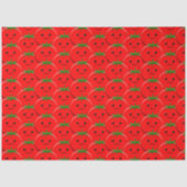 Red Tomato Pattern Tissuepapier (Voorkant)