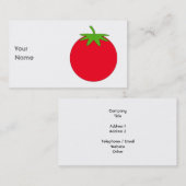 Red Tomato. Visitekaartje (Voorkant / Achterkant)