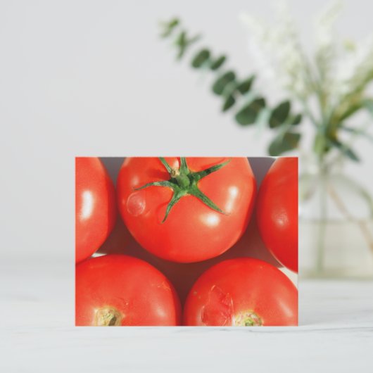 Red Tomatoes briefkaart (Staand voorkant)