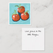 Red Tomatoes Notitiekaartje (Voorkant / Achterkant)