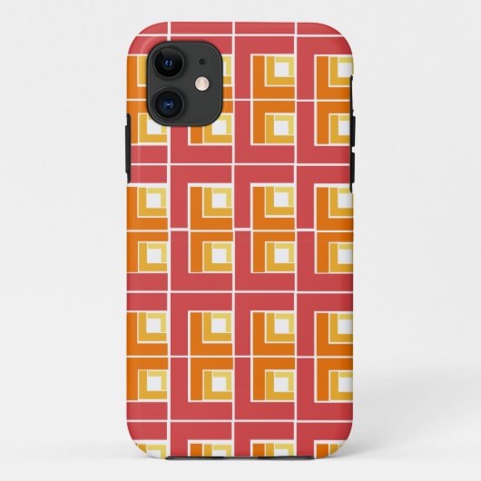 Red Topsy Turvy Case-Mate iPhone Case (Achterkant)