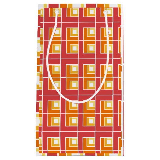 Red Topsy Turvy Klein Cadeauzakje (Voorkant)