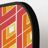 Red Topsy Turvy Pickleball Paddle (Links Detail)