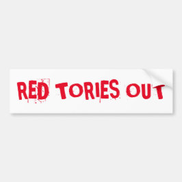 Red Tories uit Bumpersticker