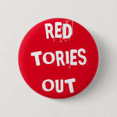 Red Tories uit Ronde Button 5,7 Cm (Voorkant)