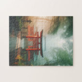 Red Torii and Light – Japanese Temple Puzzle Legpuzzel (Horizontaal)