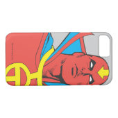 Red Tornado Behind Cityscape Case-Mate iPhone Case (Achterkant (Horizontaal))