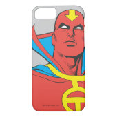 Red Tornado Behind Cityscape Case-Mate iPhone Case (Achterkant)
