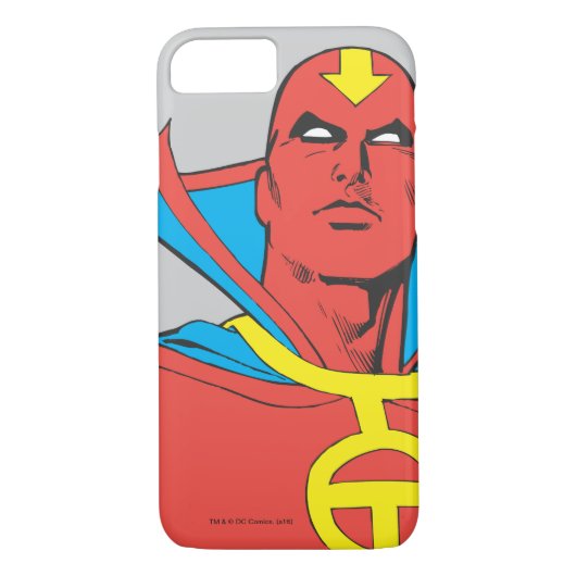Red Tornado Behind Cityscape Case-Mate iPhone Case (Achterkant)