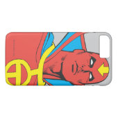 Red Tornado Behind Cityscape Case-Mate iPhone Case (Achterkant (Horizontaal))
