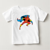 Red Tornado Cape Pose (Voorkant)