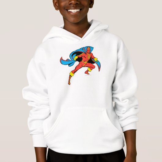Red Tornado Cape Pose (Voorkant)