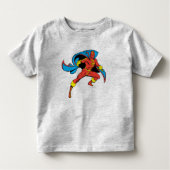 Red Tornado Cape Pose Kinder Shirts (Voorkant)