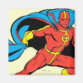 Red Tornado Cape Pose Magneet (Voorkant)