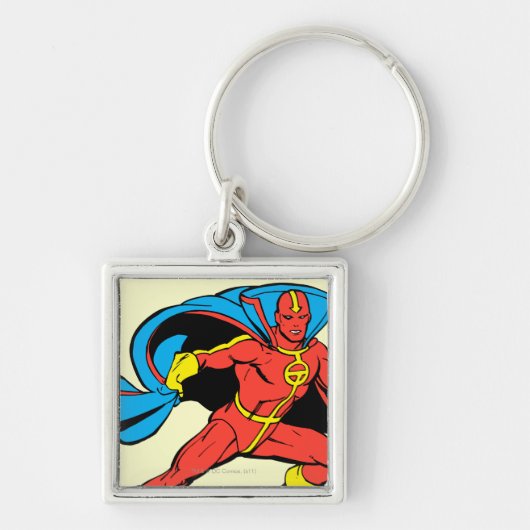 Red Tornado Cape Pose Sleutelhanger (Voorkant)