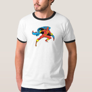 Red Tornado Cape Pose T-shirt
