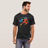 Red Tornado Cape Pose T-shirt (Voorkant volledig)
