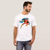 Red Tornado Cape Pose T-shirt (Voorkant volledig)