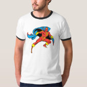 Red Tornado Cape Pose T-shirt (Voorkant)