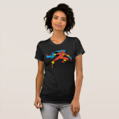 Red Tornado Cape Pose T-shirt (Voorkant volledig)