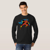 Red Tornado Cape Pose T-shirt (Voorkant volledig)