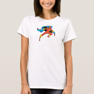 Red Tornado Cape Pose T-shirt