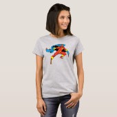 Red Tornado Cape Pose T-shirt (Voorkant volledig)