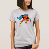 Red Tornado Cape Pose T-shirt (Voorkant)