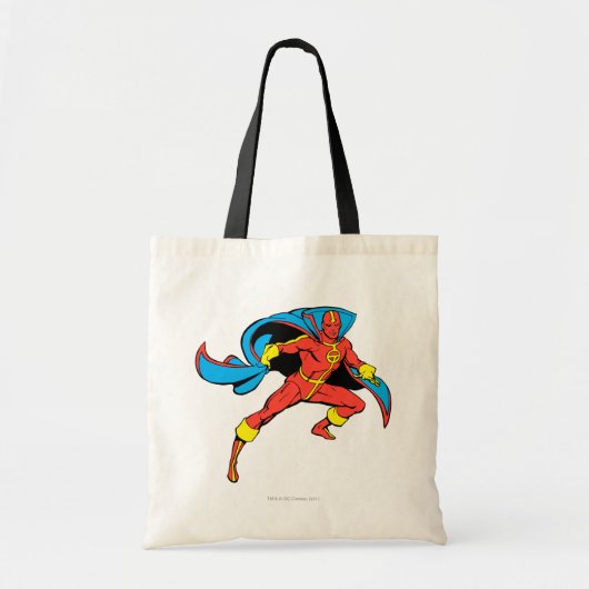 Red Tornado Cape Pose Tote Bag (Voorkant)