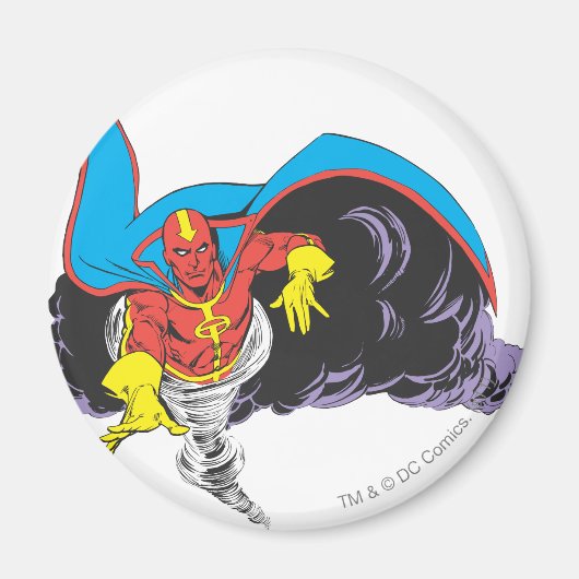 Red Tornado Emerges Magneet (Voorkant)