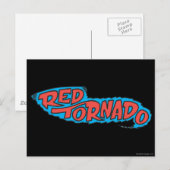 Red Tornado Logo Briefkaart (Voorkant / Achterkant)
