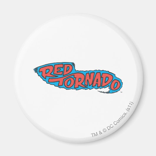 Red Tornado Logo Magneet (Voorkant)