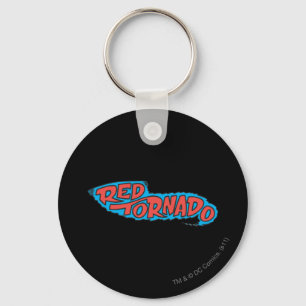 Red Tornado Logo Sleutelhanger