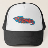 Red Tornado Logo Trucker Pet (Voorkant)