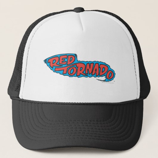 Red Tornado Logo Trucker Pet (Voorkant)