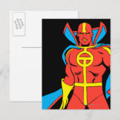 Red Tornado Pose Briefkaart (Voorkant / Achterkant)