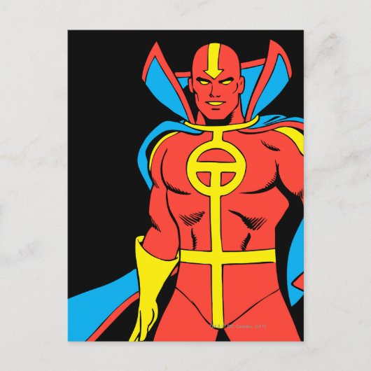Red Tornado Pose Briefkaart (Voorkant)