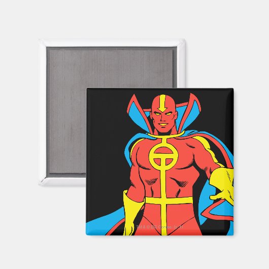 Red Tornado Pose Magneet (Voorkant / Achterkant)
