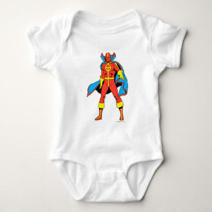 Red Tornado Pose Romper