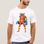 Red Tornado Pose T-shirt (Voorkant)