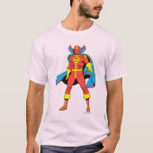 Red Tornado Pose T-shirt (Voorkant)