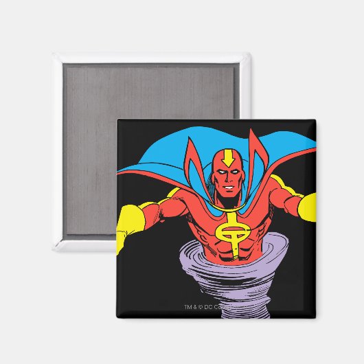 Red Tornado Twister Magneet (Voorkant / Achterkant)