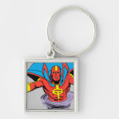 Red Tornado Twister Sleutelhanger (Voorkant)