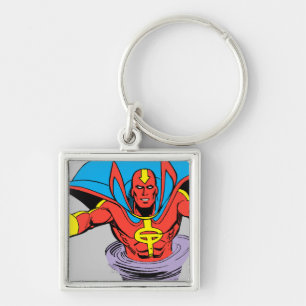 Red Tornado Twister Sleutelhanger