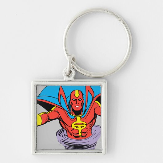 Red Tornado Twister Sleutelhanger (Voorkant)