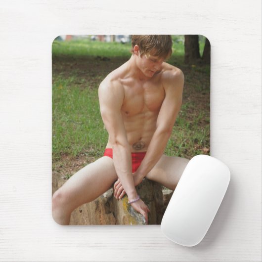 Red Torso. Muismat (Met muis)