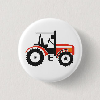Red Tractor Badge Button