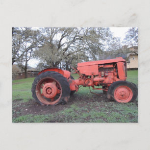 Red Tractor Briefkaart