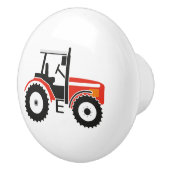 Red Tractor Custom Ceramic Knob. Keramische Knop (Rechts)