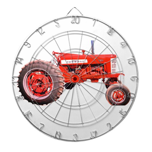 Red Tractor Dart Board Dartbord (Voorkant)